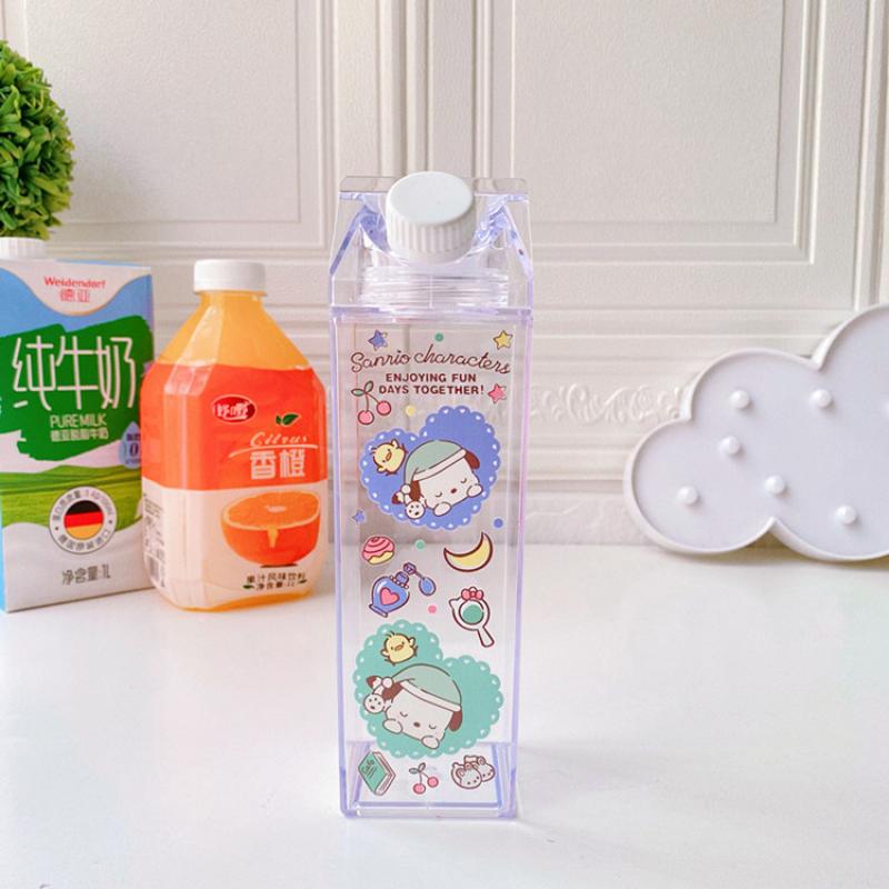 KAWAII SANRIO POCHACCO 500 ML MILK CARTON BOTTLE