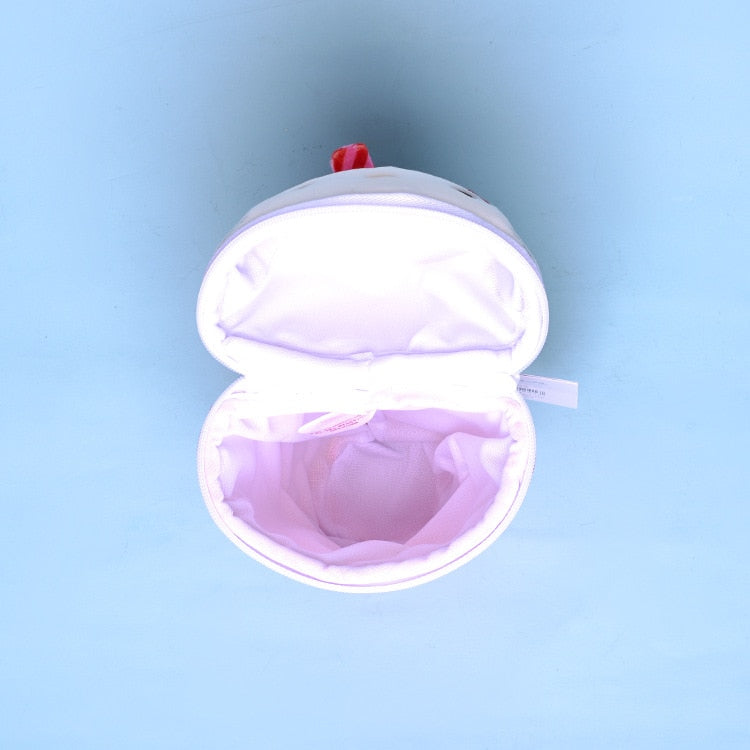 HELLO KITTY BOBA PEARL MILK TEA PLUSH PENCIL CASE POUCH