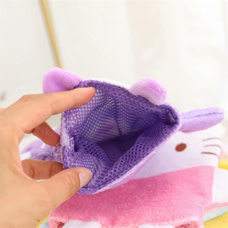 HELLO KITTY BABY CHILDREN BATH CLOTH GLOVES