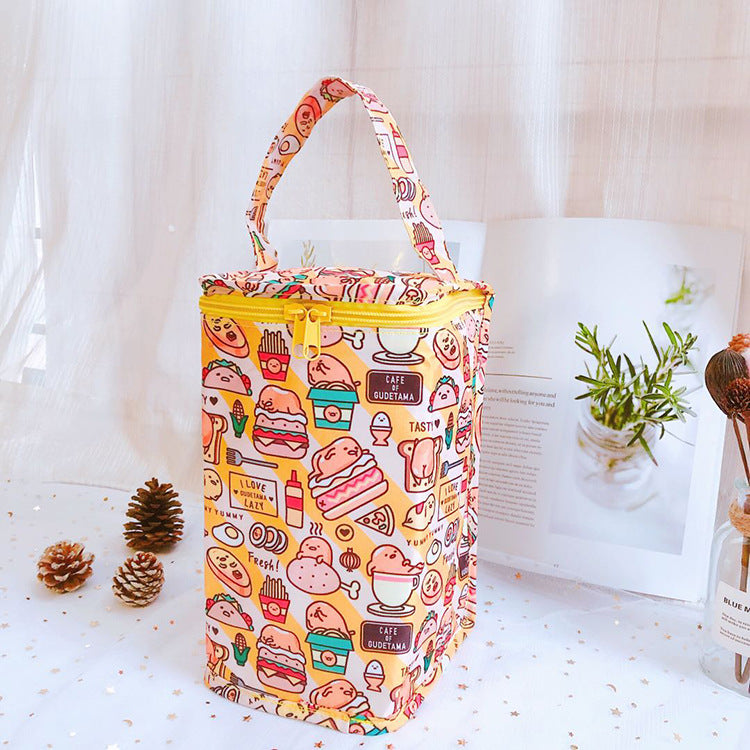 GUDETAMA TALL PICNIC BENTO INSULATED LUNCH BAG