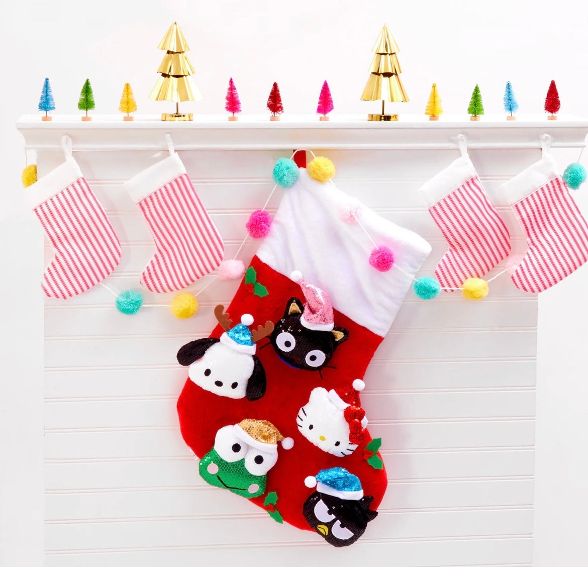 Holiday Sequin Hello Kitty
& Friends Stocking