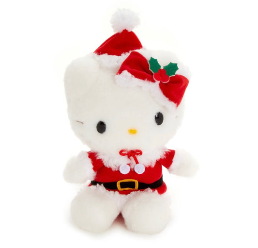 Hello Kitty Santa Suit 8" Plush