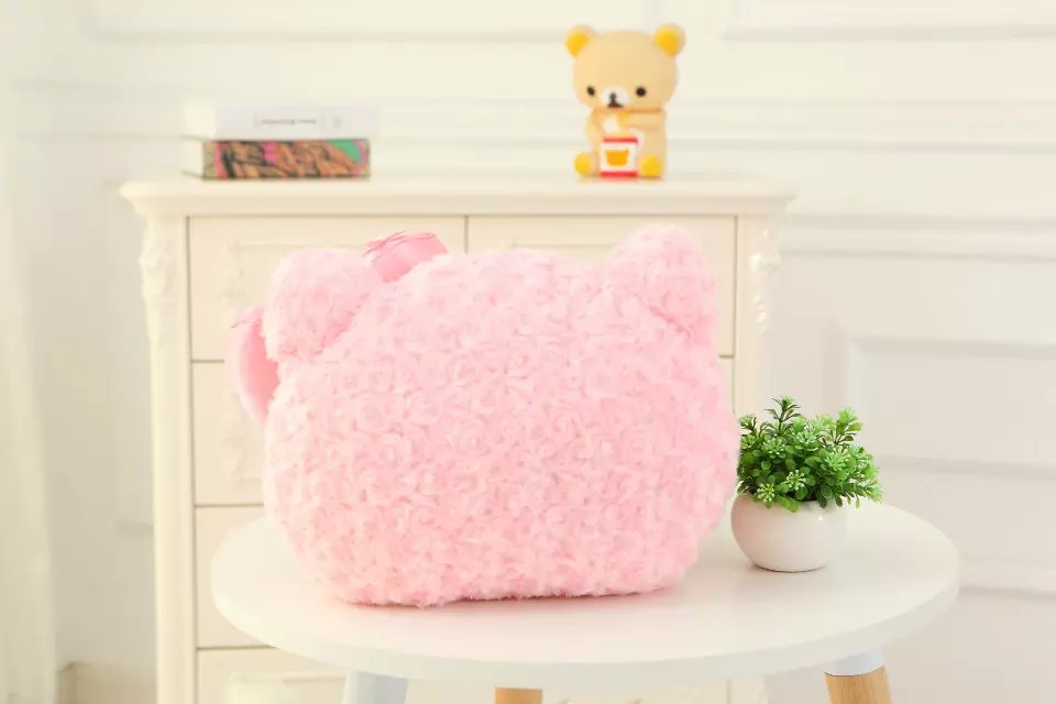 Hello Kitty Pink Sakura Cherry Blossom Pillow