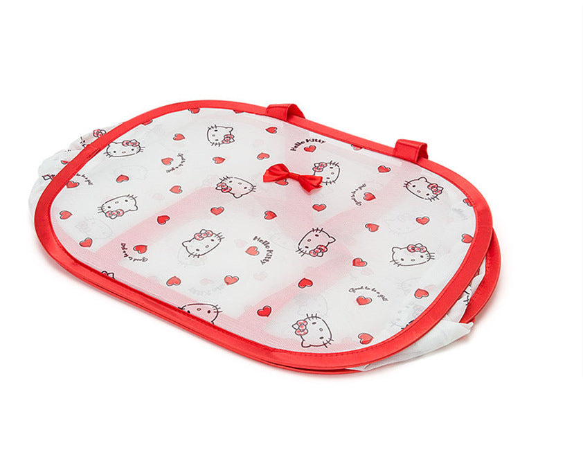 HELLO KITTY FOLDABLE CLOTHES LAUNDRY BASKET