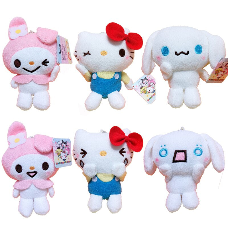 HELLO KITTY EXPRESSIONS CRY FACE PLUSH KEYCHAIN