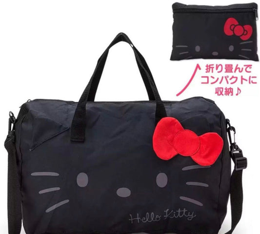 HELLO KITTY FOLDABLE TRAVEL CARRY ON DUFFEL